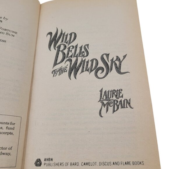 Wind Bells to the Wild Sky by Laurie McBain – 1988 Vintage Paperback - Picture 4 of 13